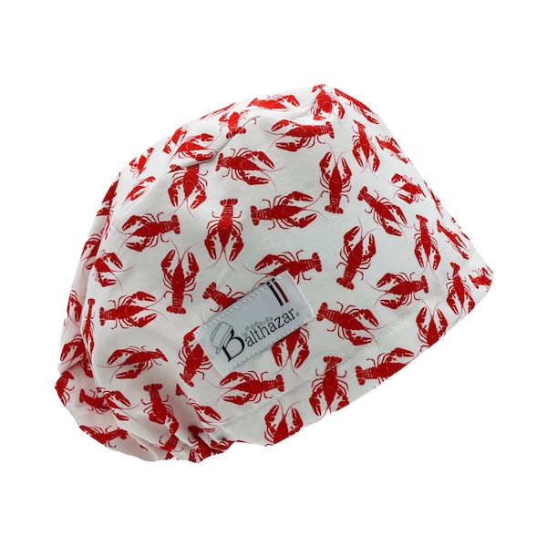 Calot chirurgien, couvrant pour cheveux longs.