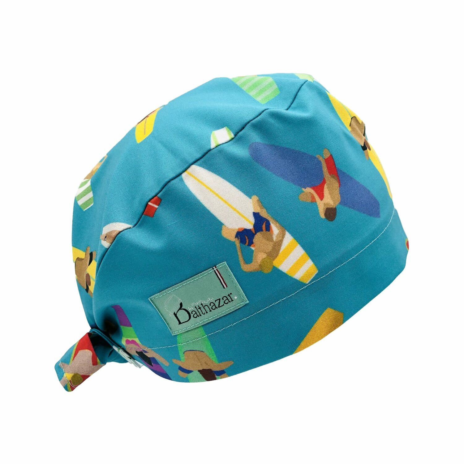 CALOT DE BLOC COUVRANT MOTIF SURF