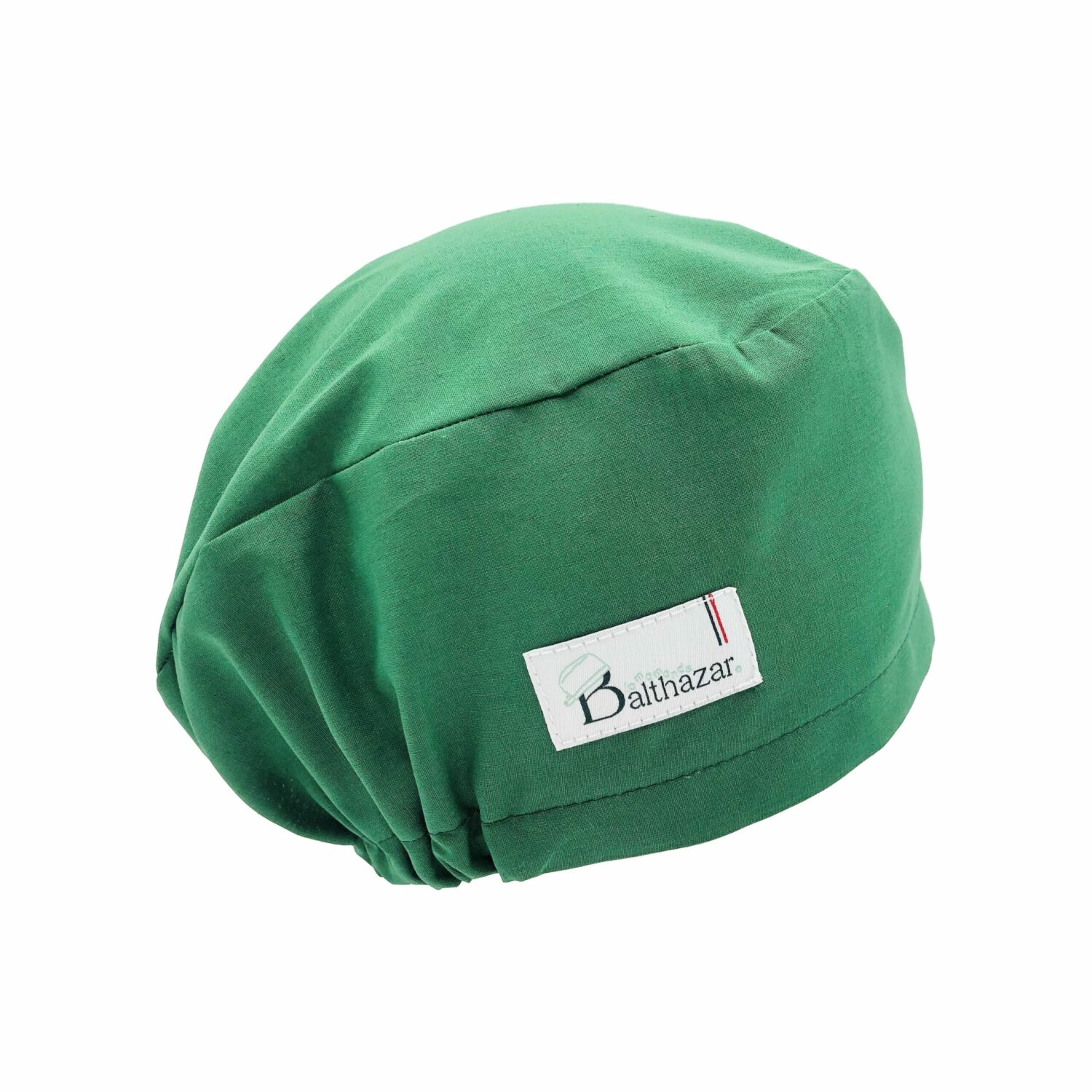 CALOT DE BLOC COUVRANT AVEC ÉLASTIQUE COULEUR VERT UNI POUR LES CHEVEUX LONGS