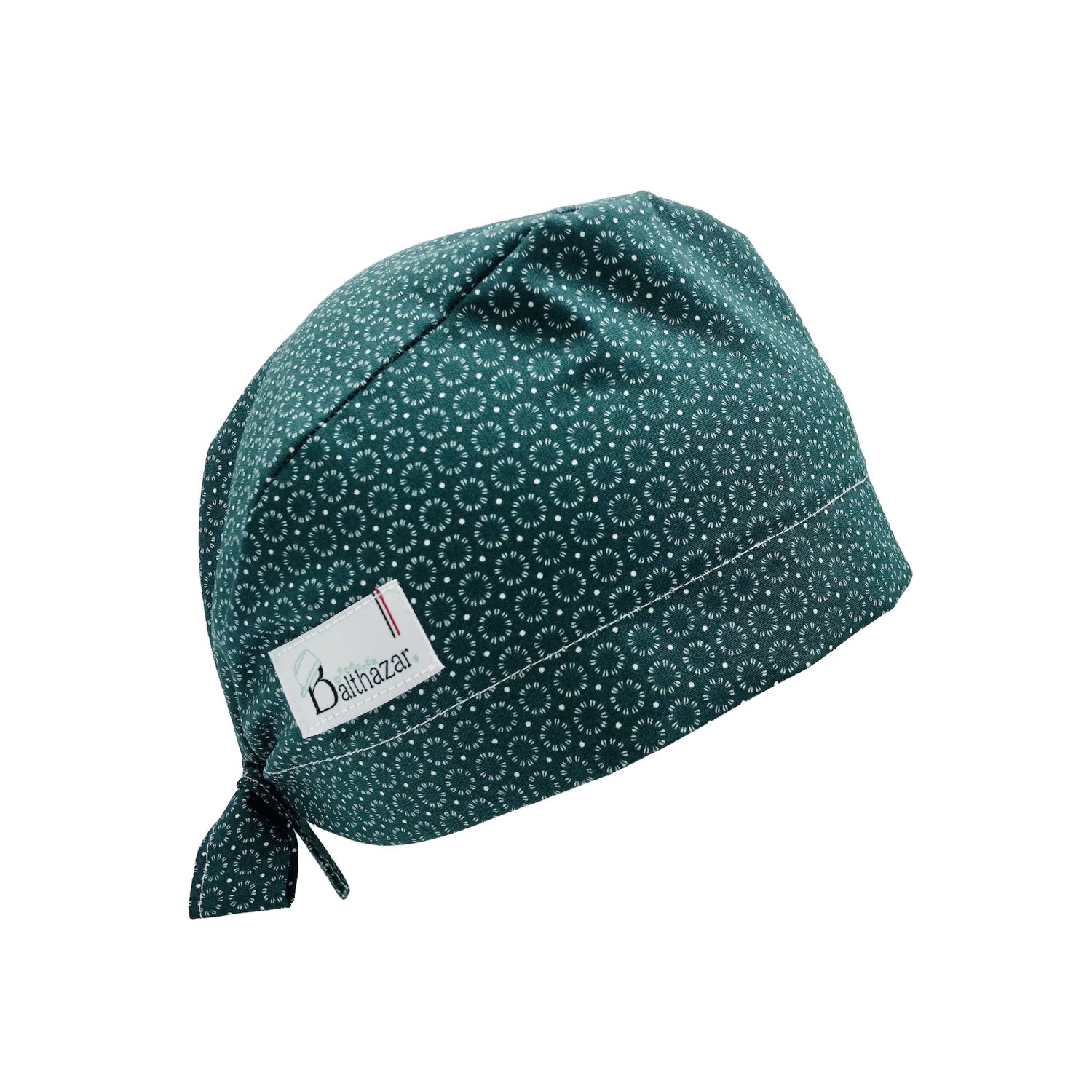 Calot de bloc couvrant bleu canard.