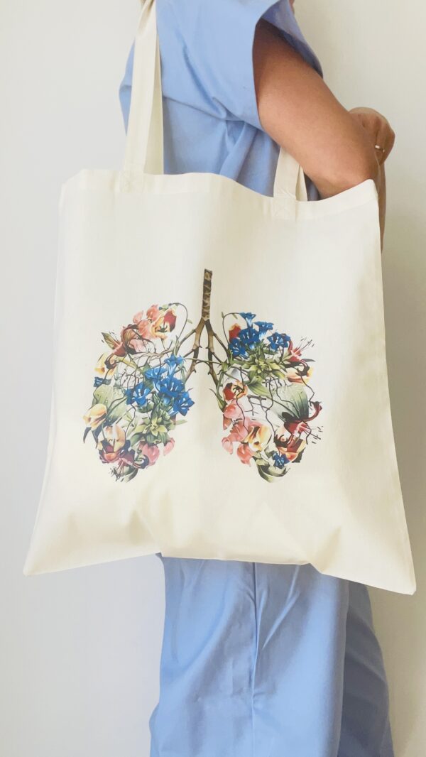 TOTE BAG, POUMONS.