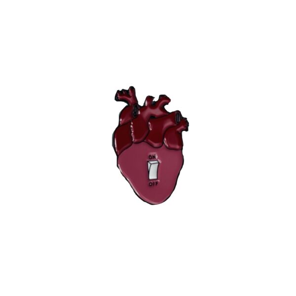 PIN'S COEUR HUMAIN